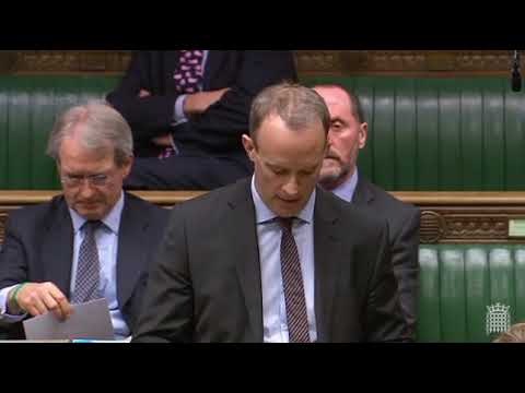153 Dominic Raab MP - 29 March 2019 - UK Parliament times