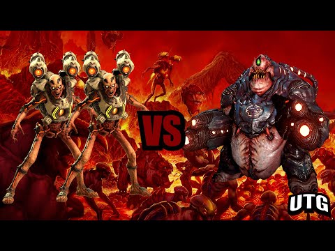 DOOM Revenants vs Mancubus