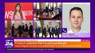 Robert Negoiță nu înțelege de ce i s-a cerut demisia lui Bolojan