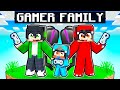 Having A GAMER FAMILY In Minecraft