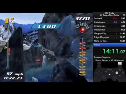 SSX Tricky - All Races (No Restrictions) - 17:29 (PB)