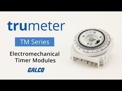 Trumeter TM Series Electromechanical Timer Modules