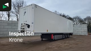 العربات نصف المقطورة شاحنة مقفلة Krone SD Liftas APK 11/26 Roldeur palletkist | صورة 4 - Autoline