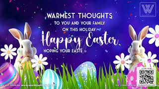 Happy Easter Wishes Video GIF with Sound