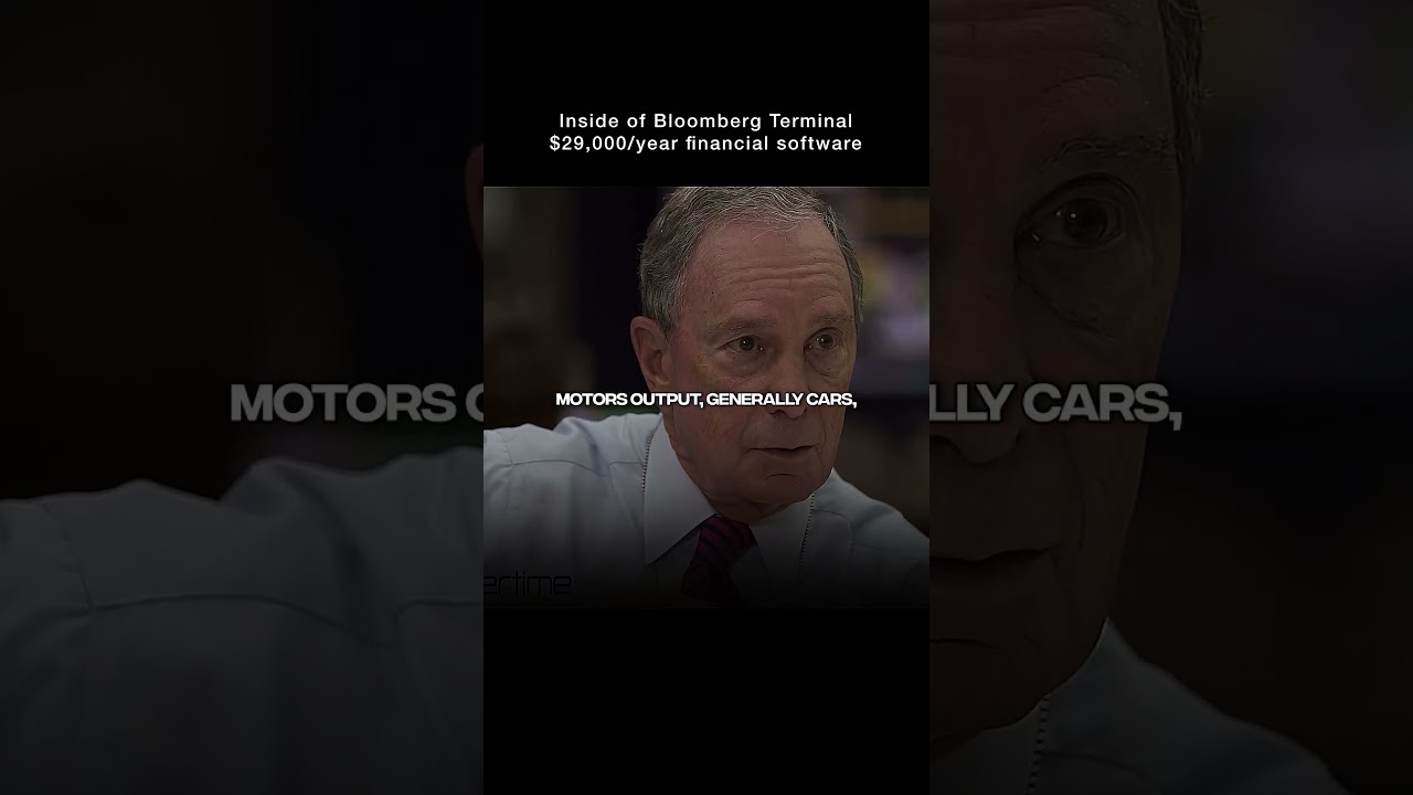 Inside of Bloomberg Terminal - hidden features and crazy data from $29,000/year financial software.
