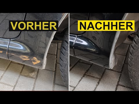 Kratzer im Autolack selbst entfernen mit Politur (ohne Werkzeug)