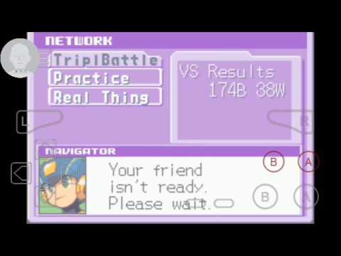 Mmbn4 netbattle 3 Three round matches - "I GOT A ROCK CUBE"