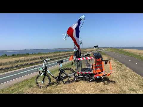 The Netherlands Markerwaarddijk N307 Enkhuizen / Lelystad 12 augustus 2022 deel 2