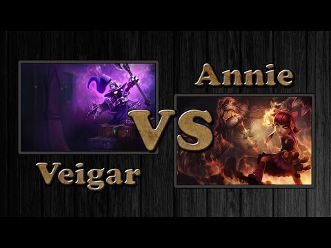 LEAGUE OF LEGENDS [1 VS 1] #060 - Veigar vs Annie - Let's Play [deutsch/HD]