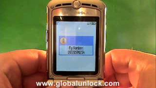 How To Unlock A AT&T Motorola RAZR V635