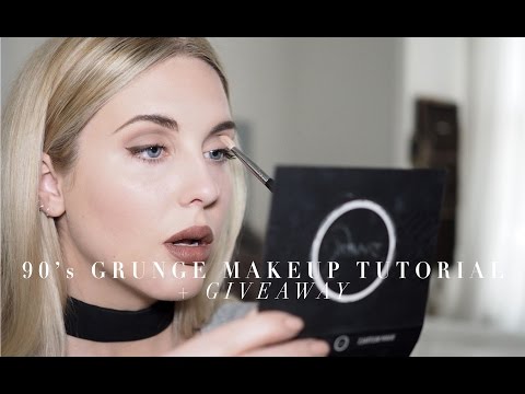 90'S MODERN GRUNGE MAKEUP TUTORIAL & GIVEAWAYYYY || Style Lobster