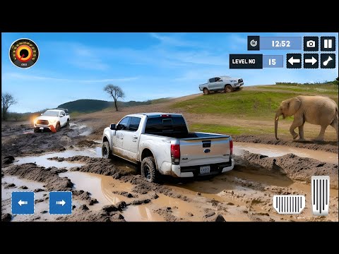 4x4 Offroad pickup truck Simulator 3D - Drive 4×4 pick up Offroad Game - Android GamePlay Lv3
