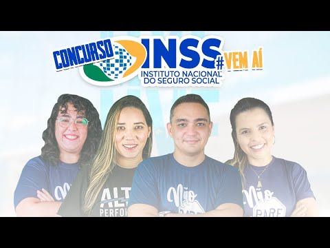 Live Concurso INSS - #Vem Aí
