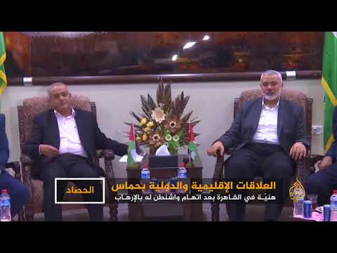 هنية في القاهرة بعد اتهام واشنطن له بالإرهاب