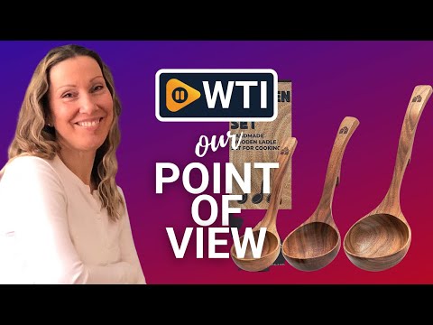 WOODENHOUSE Wooden Ladle Spoon Set - WTI product video review