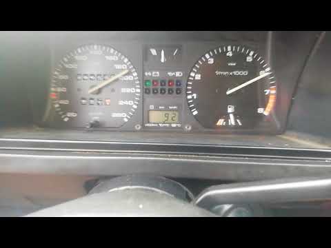 VW Scirocco 16V PL acceleration 100 - 200 km/h, no Golf G60 KR GTI Turbo