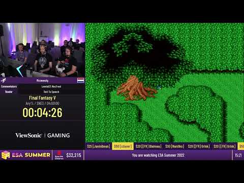 Final Fantasy V [Any%] by Mrzwanzig - #ESASummer22