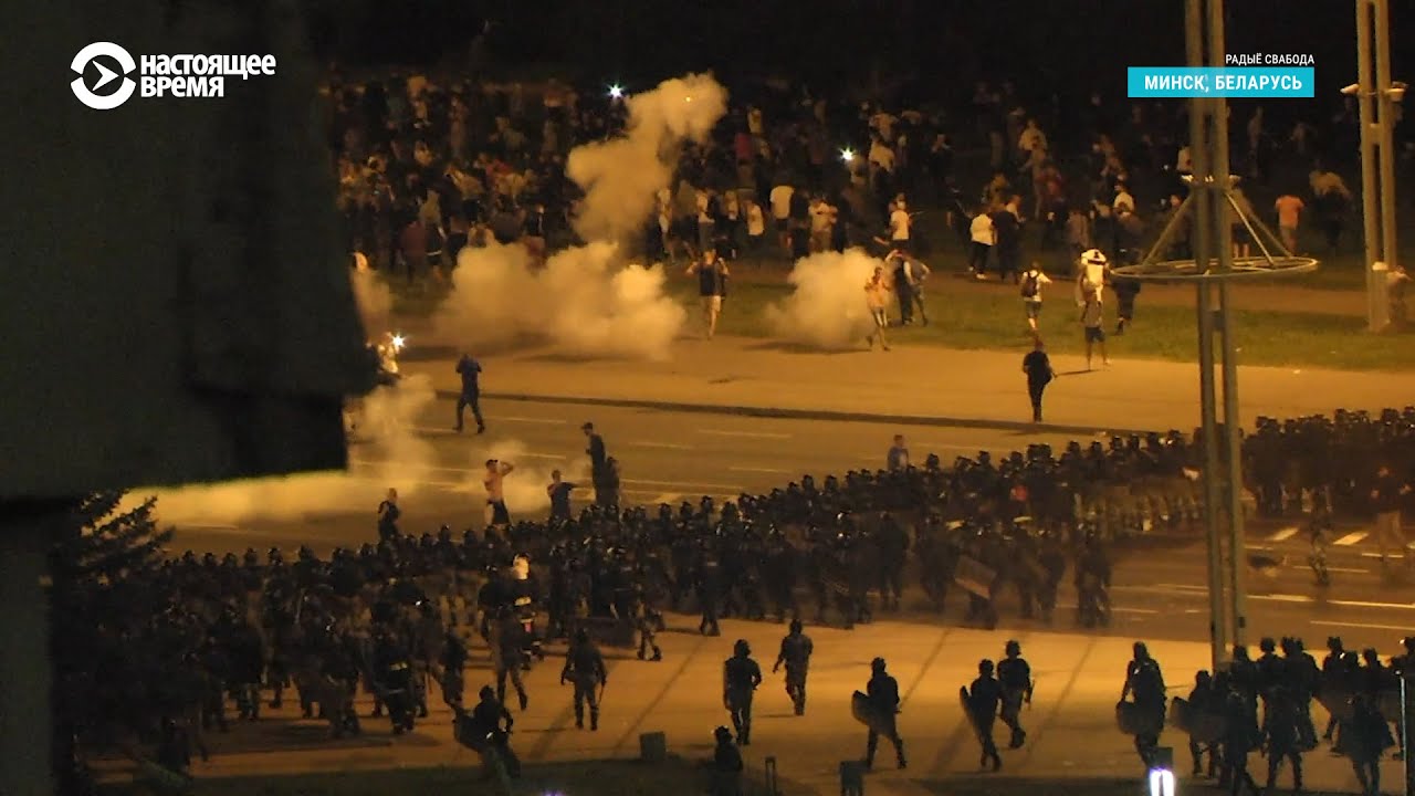 Բախումներ Մինսկում՝ ցուցարարների և ոստիկանական ուժերի միջև