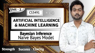 Bayesian Inference in Tamil Naive Bayesian Model in Tamil Artificial Intelligence & Machine Learning