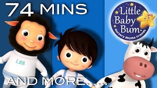 Little Boy Blue | Plus Lots More Nursery Rhymes | 74 Minutes Compilation from LittleBabyBum!