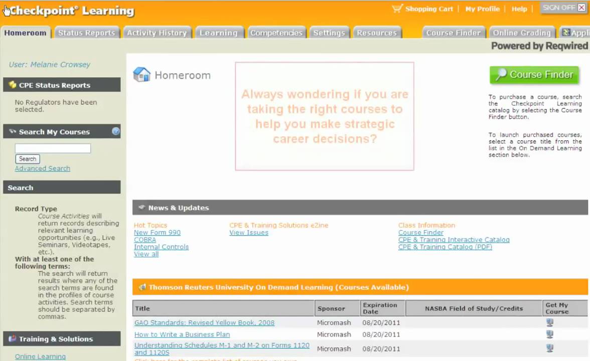 Checkpoint Learning Competency Model (HD)