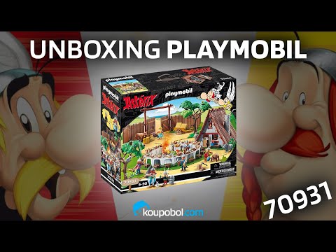 Vidéo PLAYMOBIL Astérix 70931 : Astérix : Le banquet du village