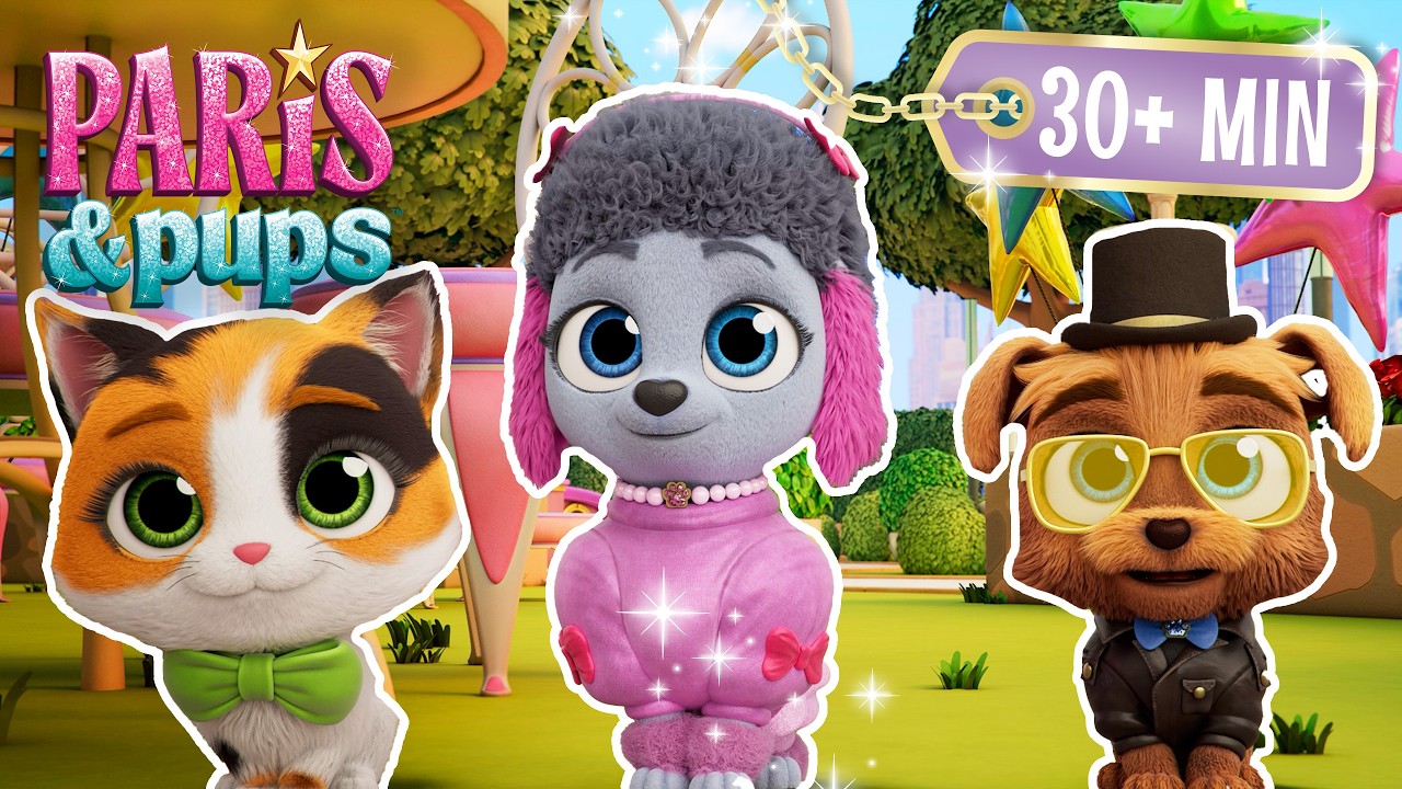 Star's Birthday Party with Puppy Dog Friends 🎂 Cake, Gifts and Childhood Fun! @ParisAndPups