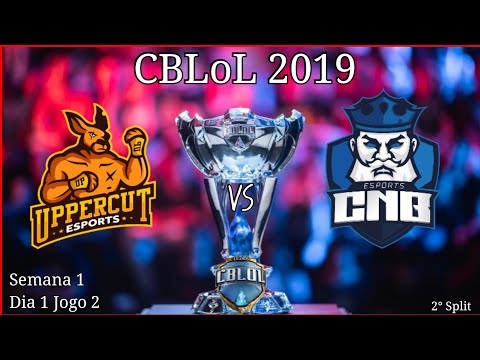 CBLoL 2019 Uppercut vs CNB HIGHLIGHTS do Jogo 2.