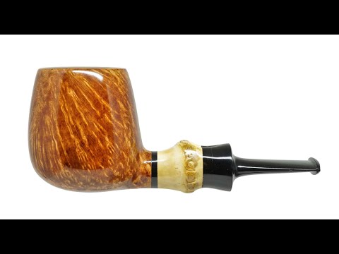 Andrey Cherepanov Billiard Nosewarmer w. Bamboo Smoking Pipe On PIPEHUB.COM