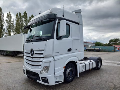 22130 Meredes Benz Actros 1845 LS 4X2 Low deck Video