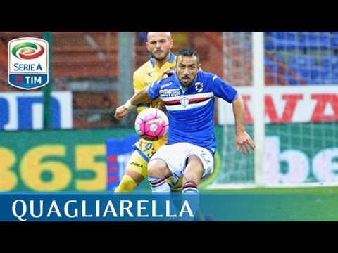 Il gol di Quagliarella - Sampdoria - Frosinone 2-0 Giornata 27 - Serie A TIM 2015/16