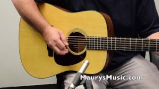Video thumbnail for The Martin D-18E at MaurysMusic.com by Maury's Music