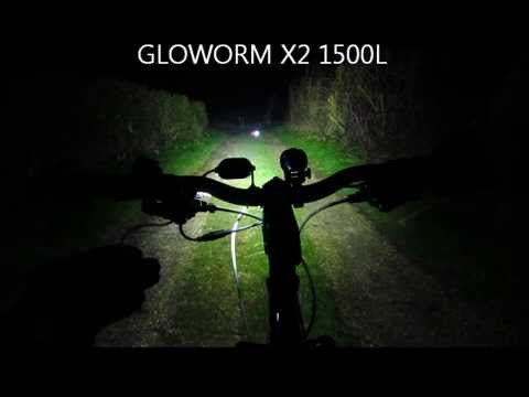 ITUO WIz1 beam shot and Gloworm X2 beam shot