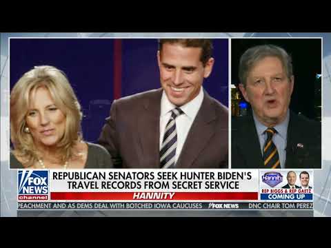 02 06 20 Kennedy discusses Senate investigation into Hunter Biden with Fox News's Sean Hannity