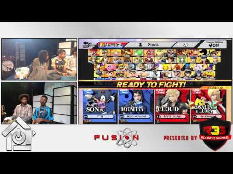 Fusion 4 - LordMix/Gadiel vs ScAtt/Neos - Smash 4 Doubles Losers Finals