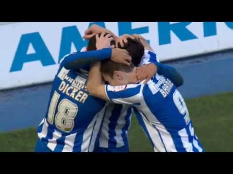 Ulloa header | Brighton & Hove Albion 2-3 Arsenal | FA Cup 4th Round