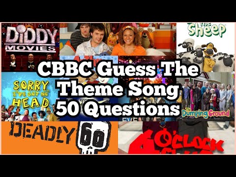 Guess The CBBC Theme Song Quiz - 50 Questions (Early 2000s - 2010s)