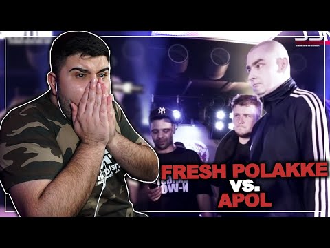Dieses Battle ist KRANK! 😳 FRESH POLAKKE VS APOL bei RAP am MITTWOCH | REACTION