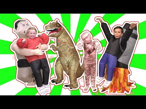 Costume Show of Spooky Halloween Costumes | MorphSuits | DavidsTV
