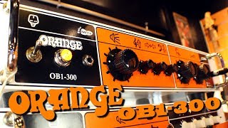 Video thumbnail for Orange OB1-300 by Bassline Music Shop