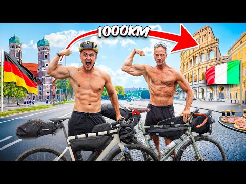 In 7 Tagen mit dem Fahrrad nach ROM - 1.000km Transalp Challenge #1