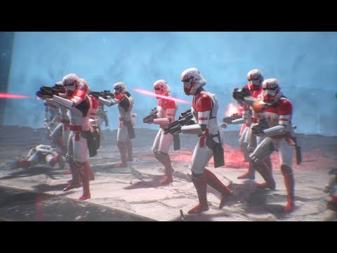 Shock Troopers vs Tomb Guardians - Star Wars Jedi: Fallen Order NPC Wars
