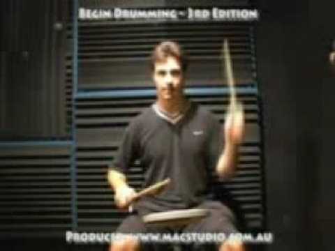 Online Video Drum Lessons 1 - Paradiddle