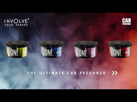 Blue INVOLVE One Organic Car Air Freshener - Splash Fragrance, Gel