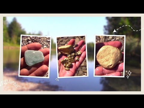 gold hunting in river gold hunting metal detector Gold nuggets found in jungle gold gem sk