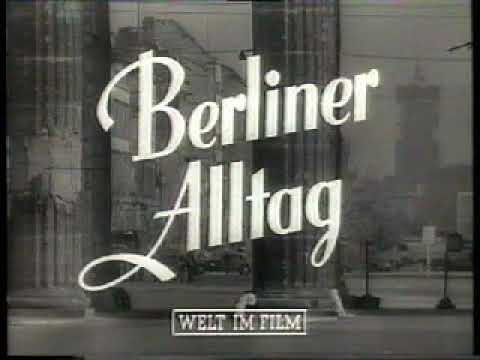 Nackriegswochenschau 1948 Berlin-Blockade Modenschau Truman