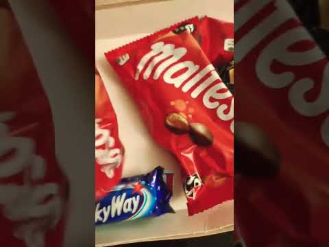 #asmr #box #of #maltesers #milkyway #and #mars #chocolate #fyp #like #share #subscribe #rpeterosvlog