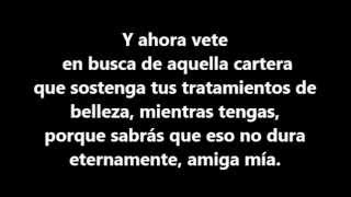 Melendi-Cheque al portamor (Letra)