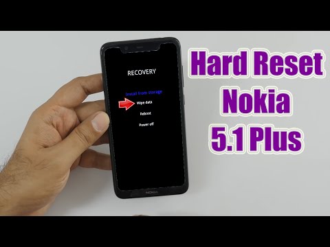 Hard Reset Nokia 5.1 Plus | Factory Reset Remove Pattern/Lock/Password (How to Guide)
