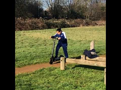 Speedway Leger electric scooter review, Mini motors